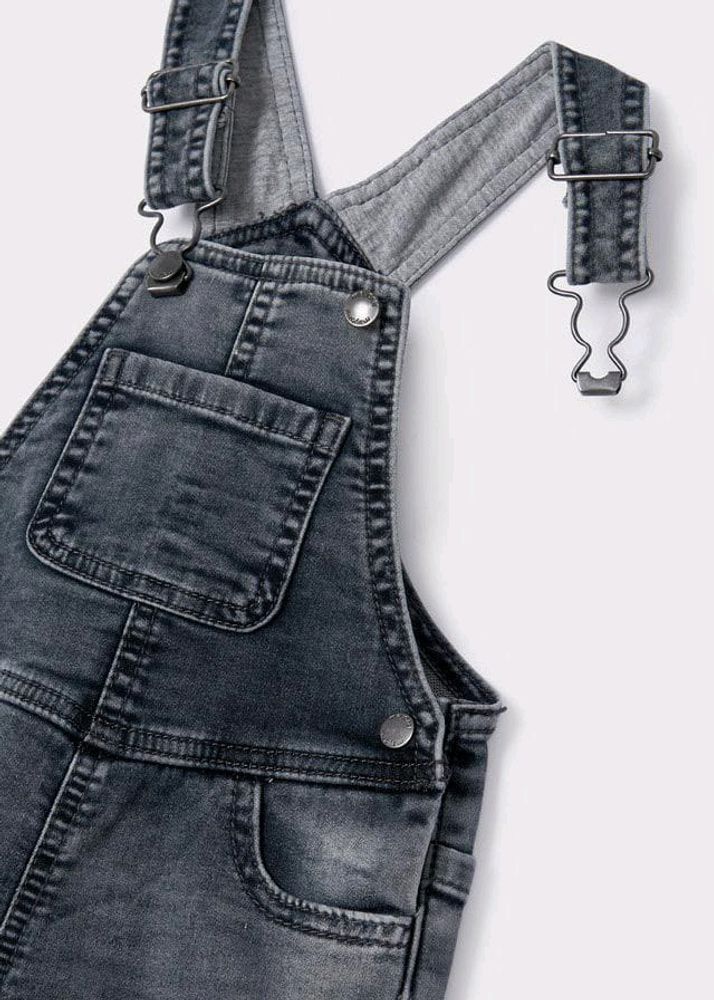 GRAY DENIM OVERALLS + freebies