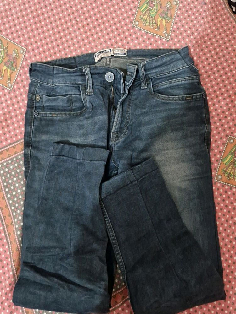 Navy Blue Colour Jeans