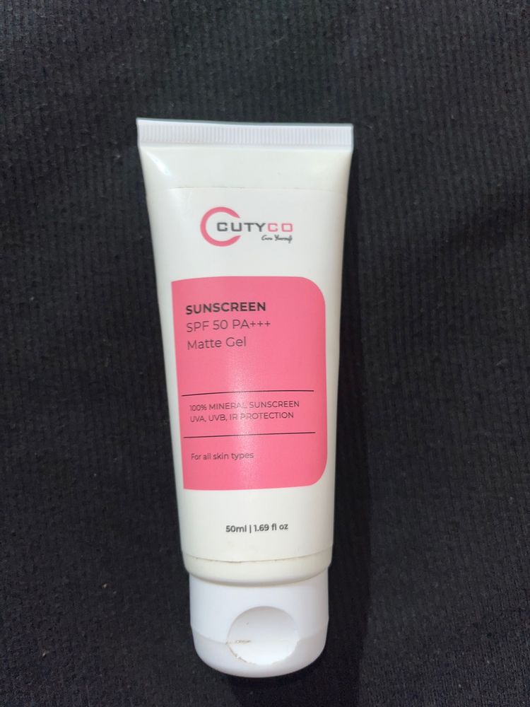 CutyCo Sunscreen