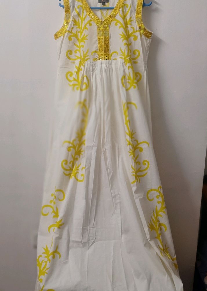 New GLOBAL DESI COTTON ETHNIC WEAR GOWN