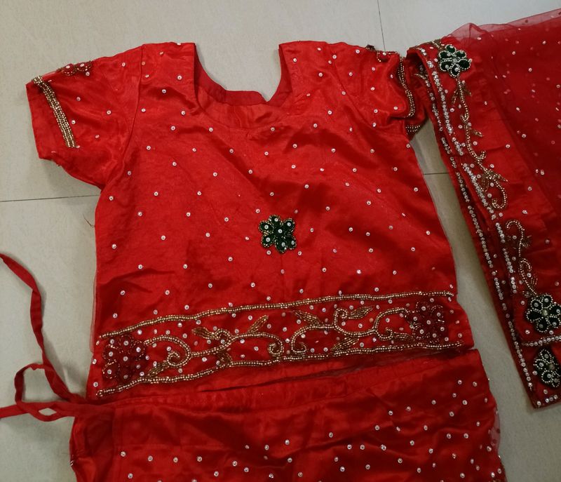 Kids Choli Lehenga