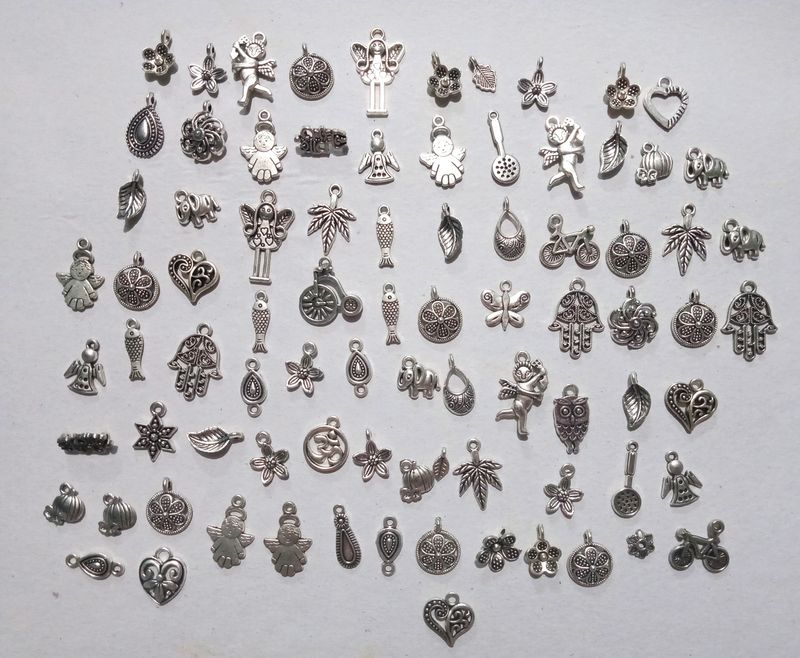 Antique Silver Charms ♣️