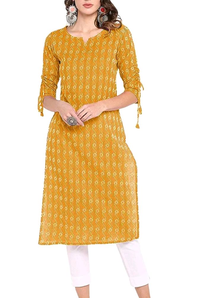 Janasya Cotton Kurta - XS Size