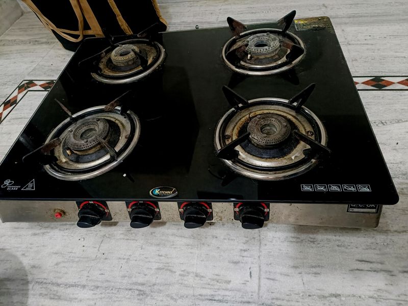 4 Burner Stove Good Working