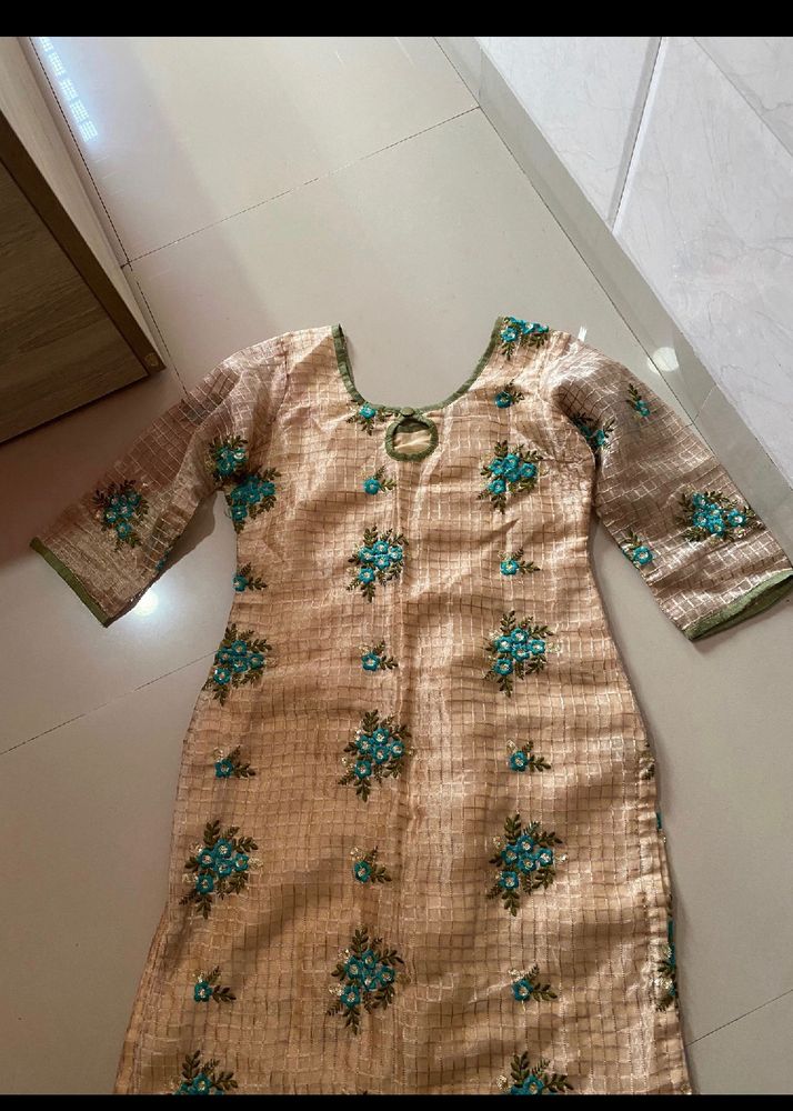 40 Bust Chanderi Kurta