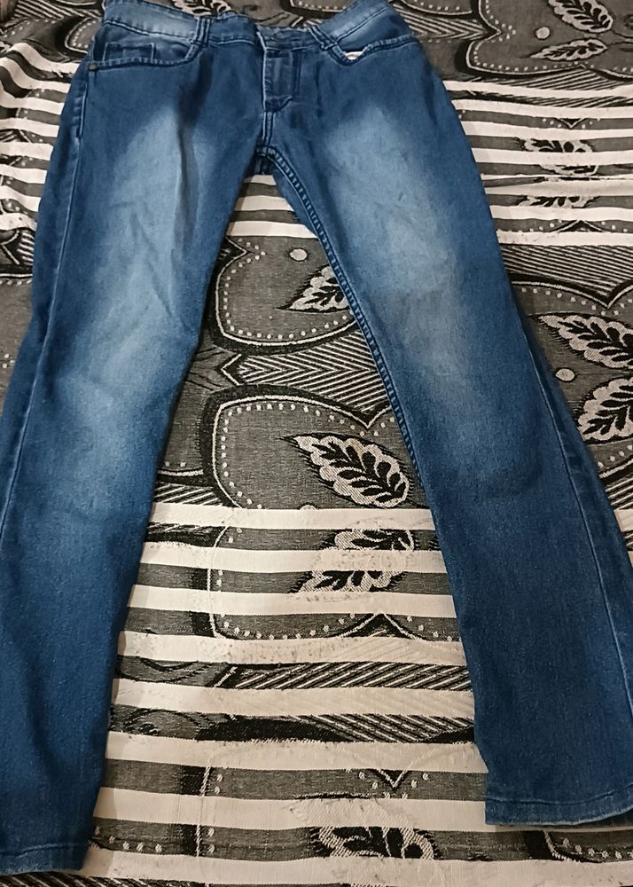 Used Jean With Loops