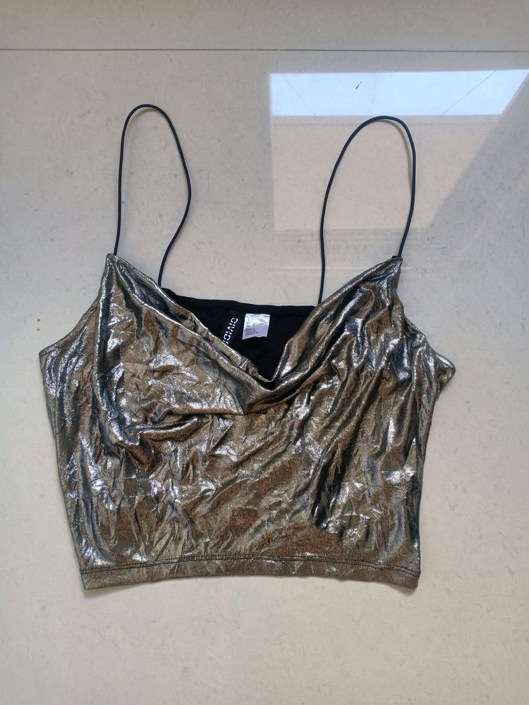 H&M Shimmering Top