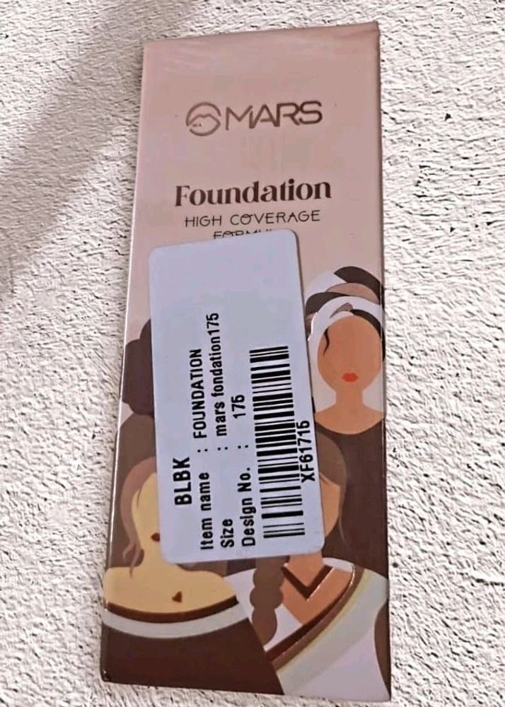 MARS High Coverage Foundation In 02 Shade