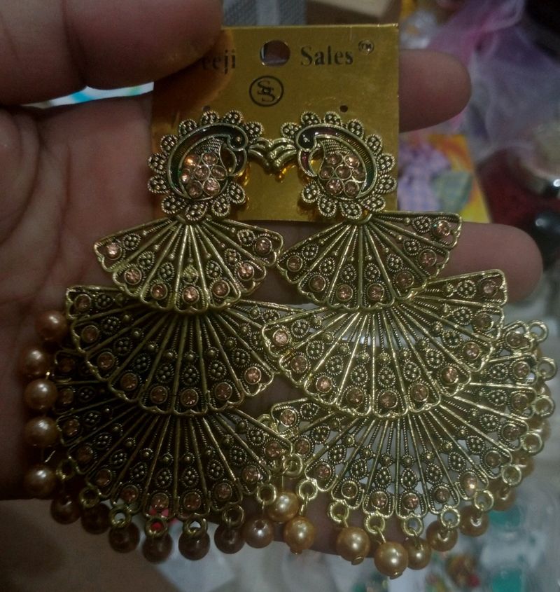 party wear jhumka