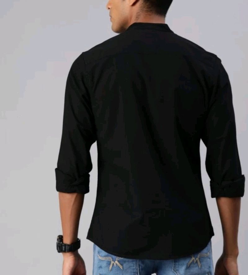 T Shirt Cotton Blend Colour Black