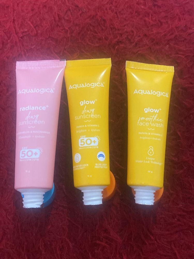 Sunscreen Facewash Aqualogica