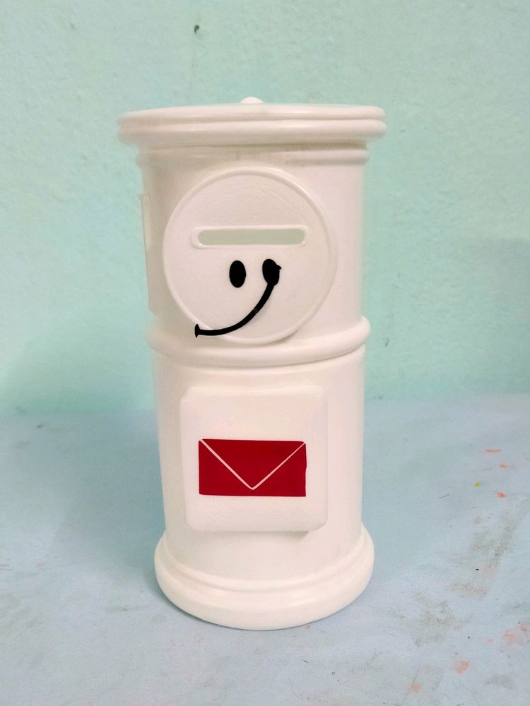 Post Box For Savung Money White