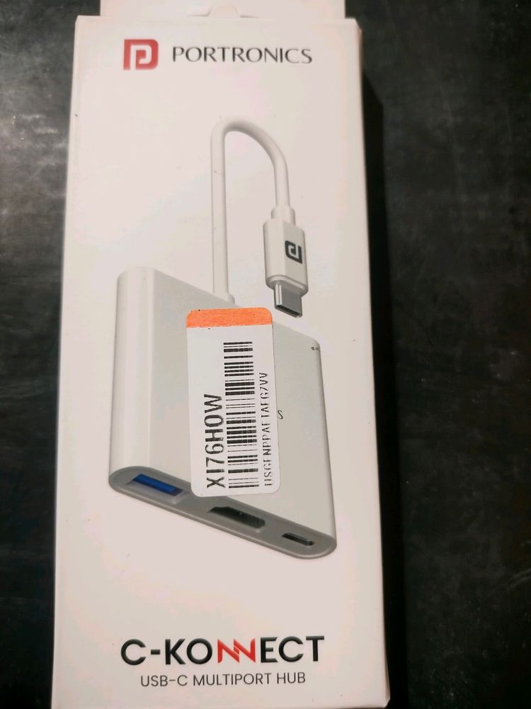 New Portronics Type C HDMI Adapter Usb