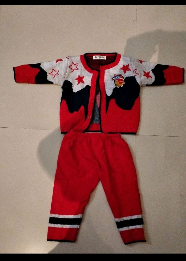 Unisex Woolen Set (12-18 Months)