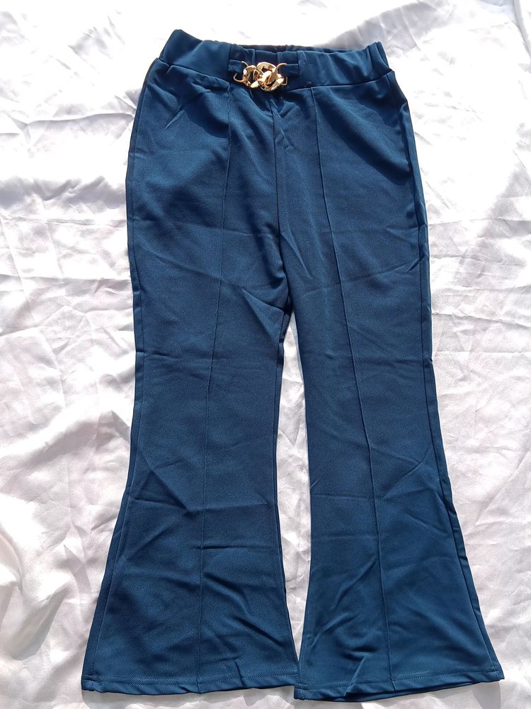 Bootcut Casual Trousers