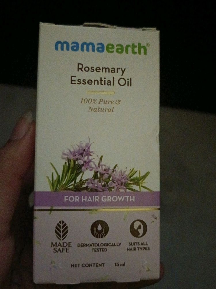 Mamaearth Rosemary Hair Essentials Oil