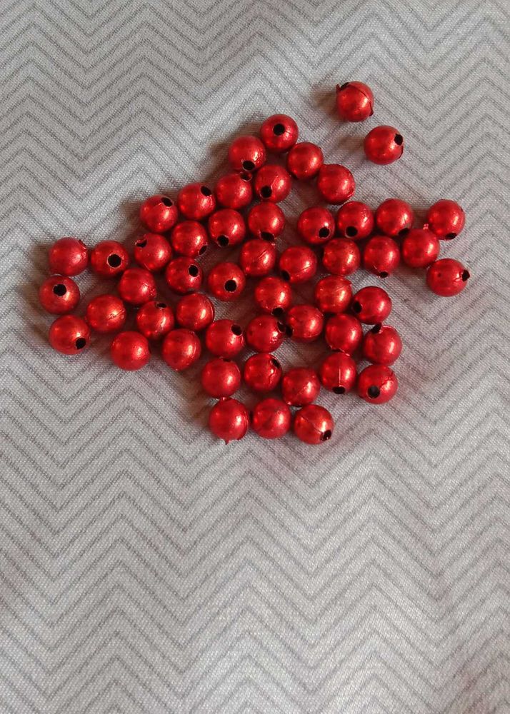 Red Colour Beads