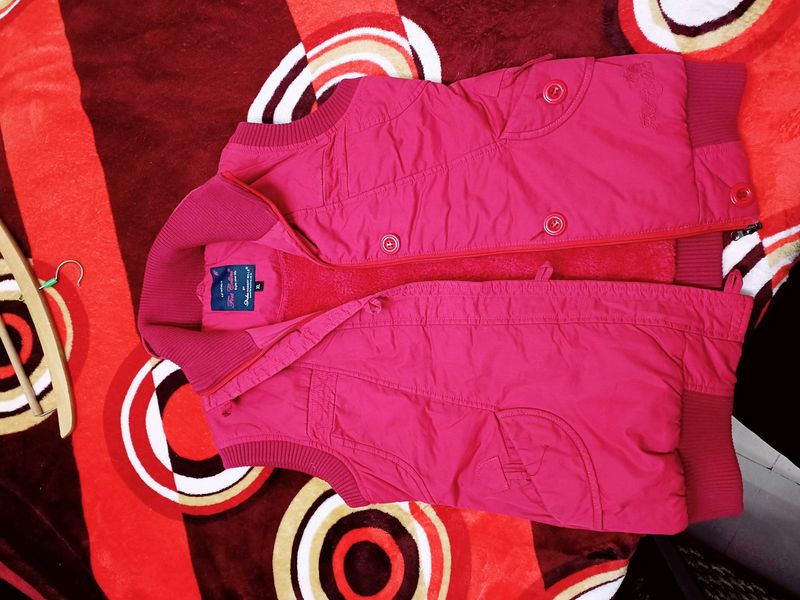 Dusky Pink Half Jacket ..