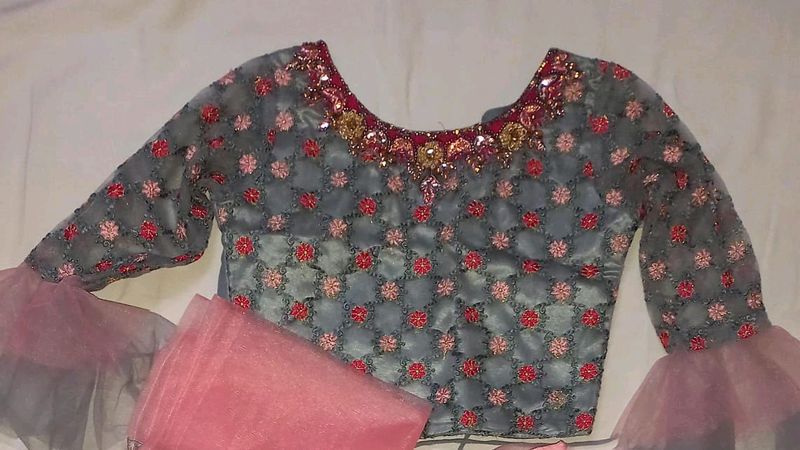 Lehenga ,choli And Dupatta Set