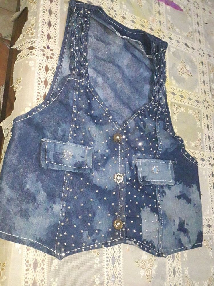 Denim Short Jacket