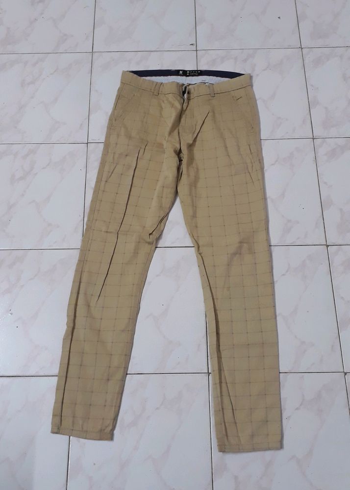 khakhi Formal Pants