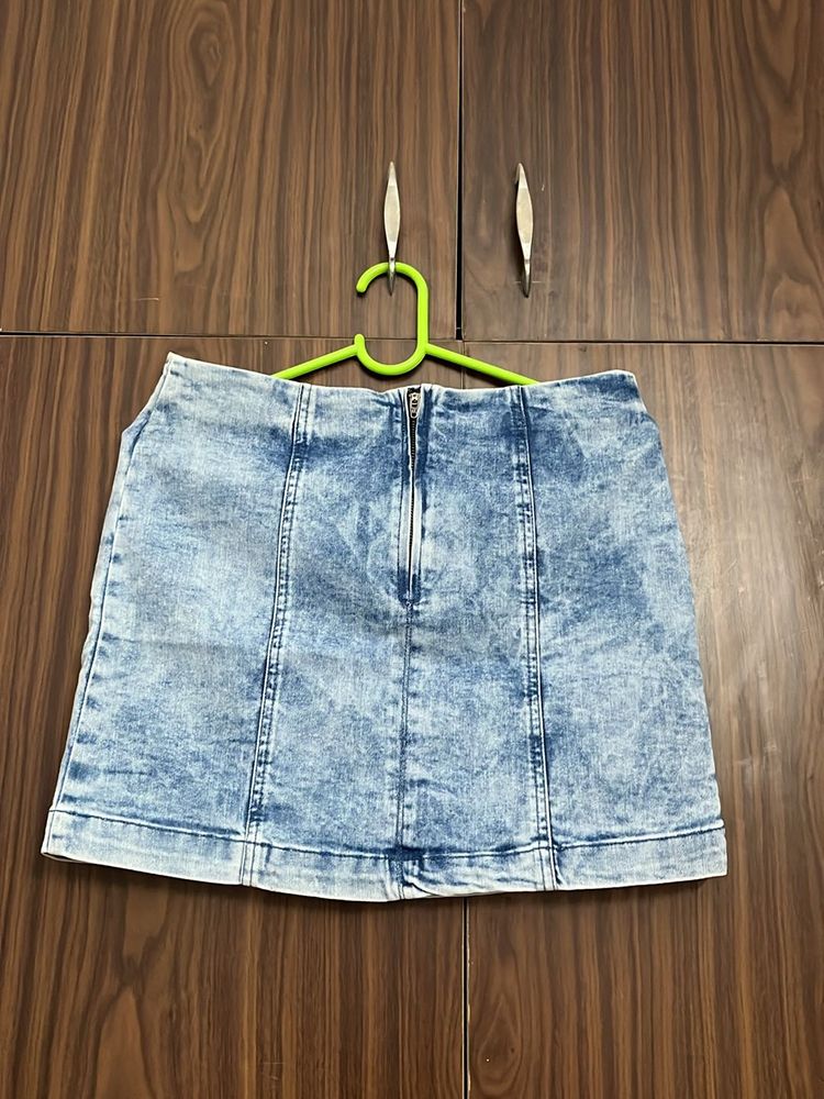 Denim Skirt - Ginger By Lifestyle