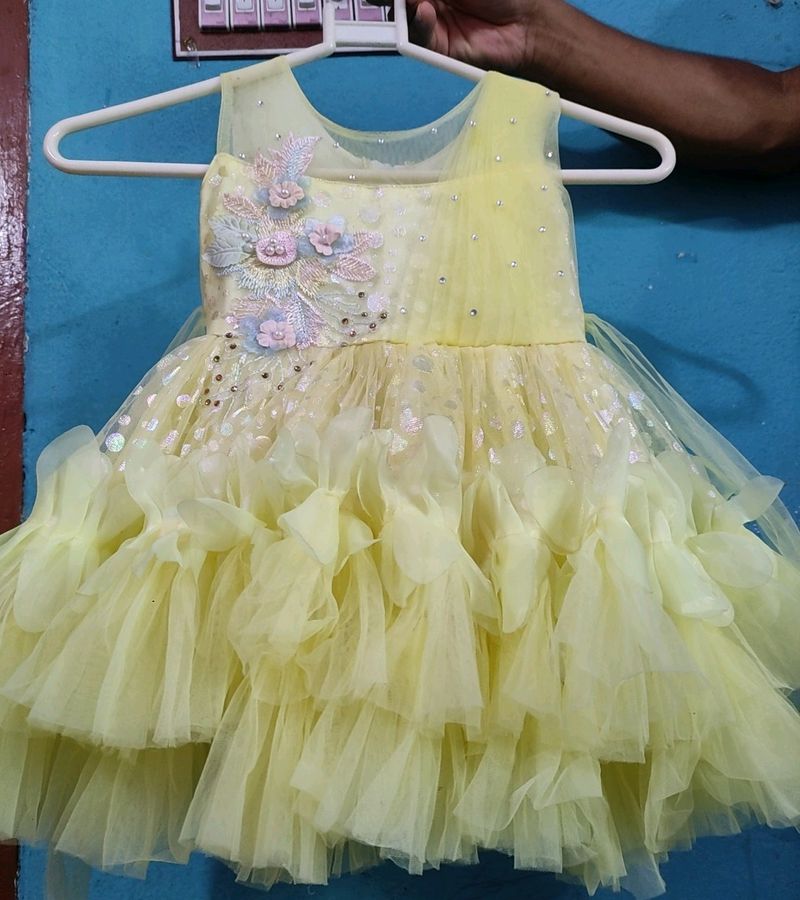 Frock For Baby Girl Party Wear