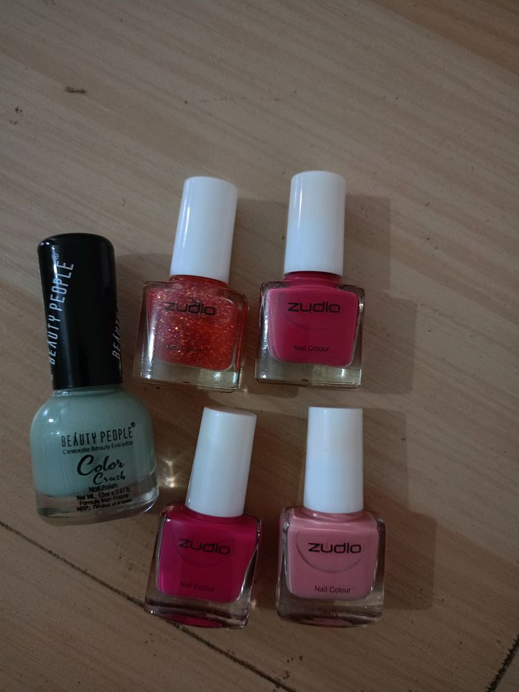 Set Of 5 Nailpaints