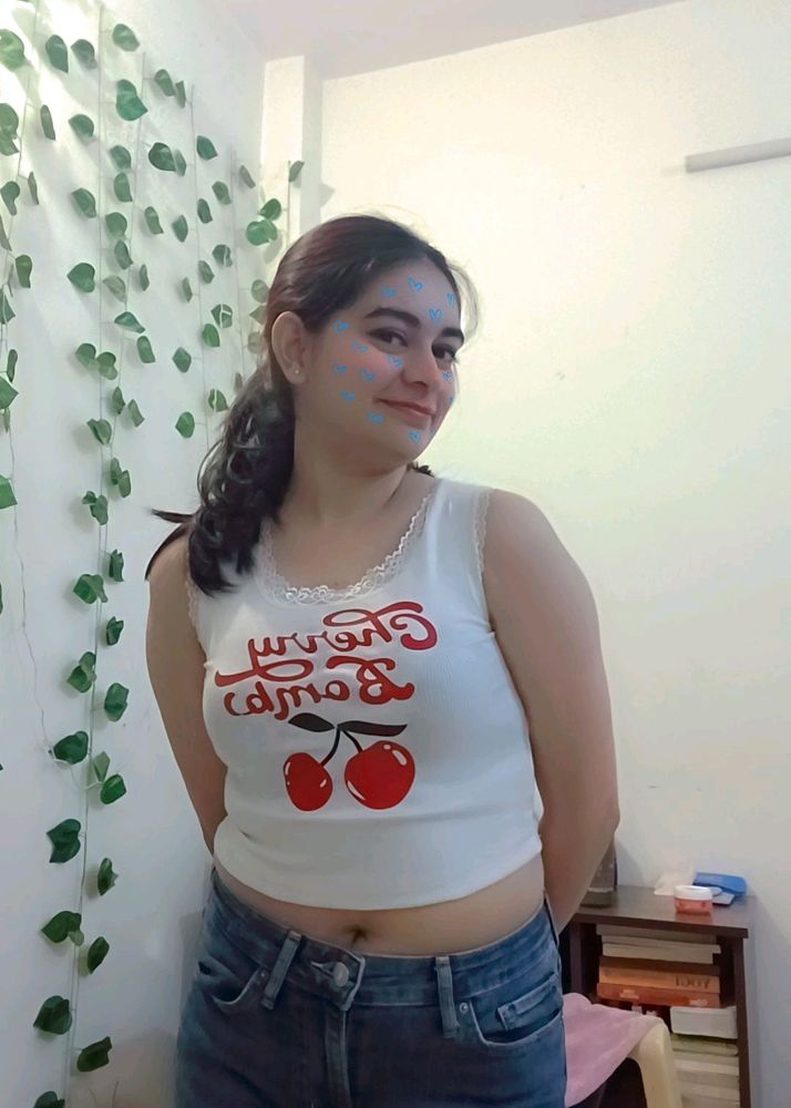 Cherry Bomb Crop Top