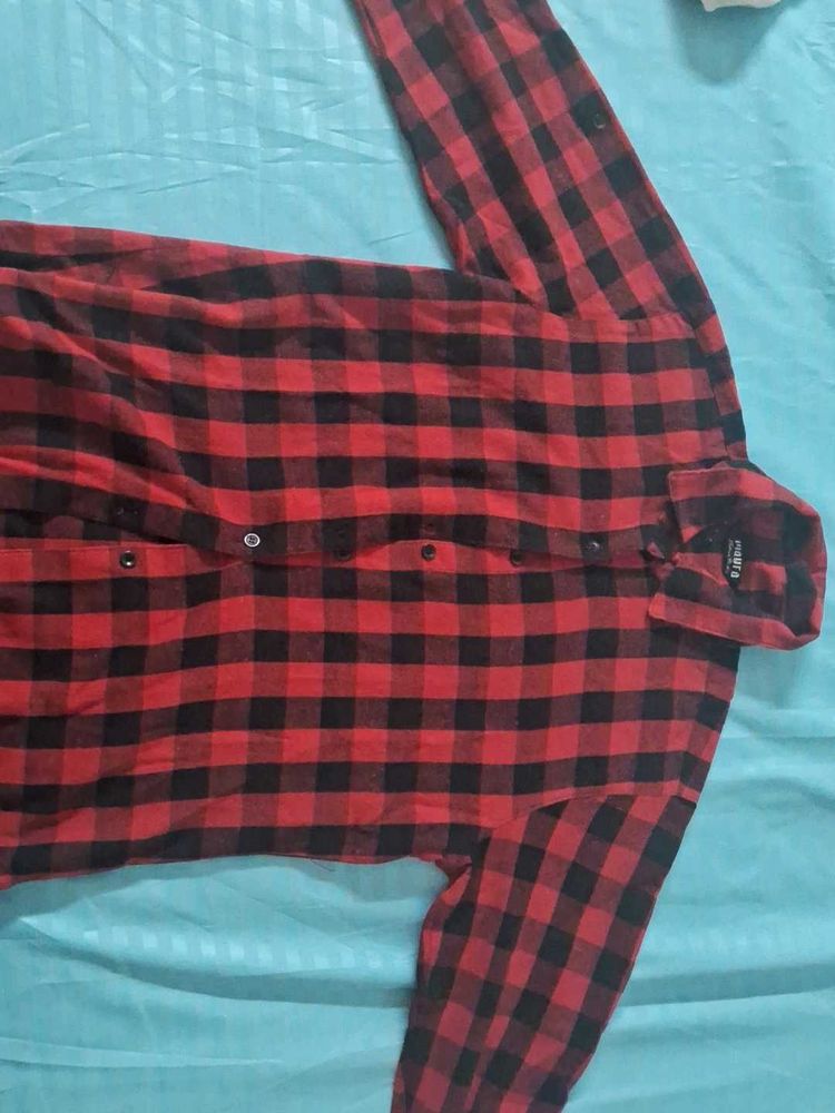 Red Checked Shirt