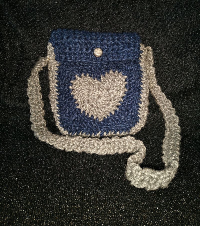 Handmade/ Crochet Sling Bag