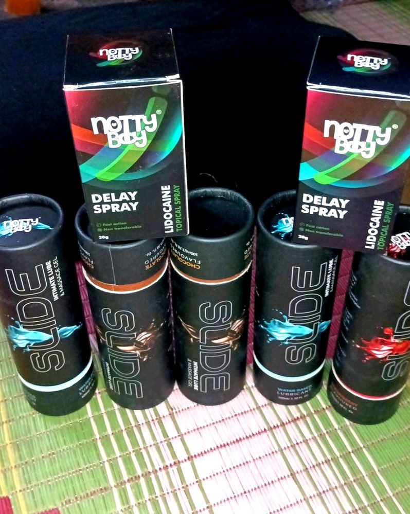 Total 6 Nottyboy Delay Spray And Lubricant Gel