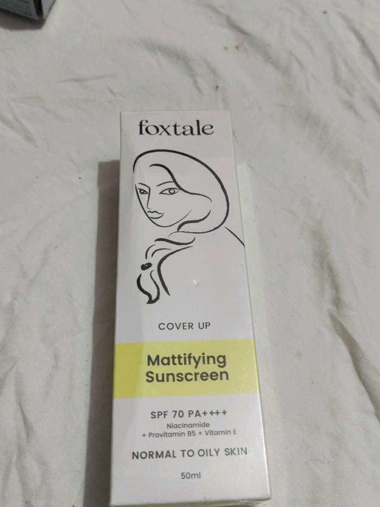 Foxtale Mattifying Sunscreen