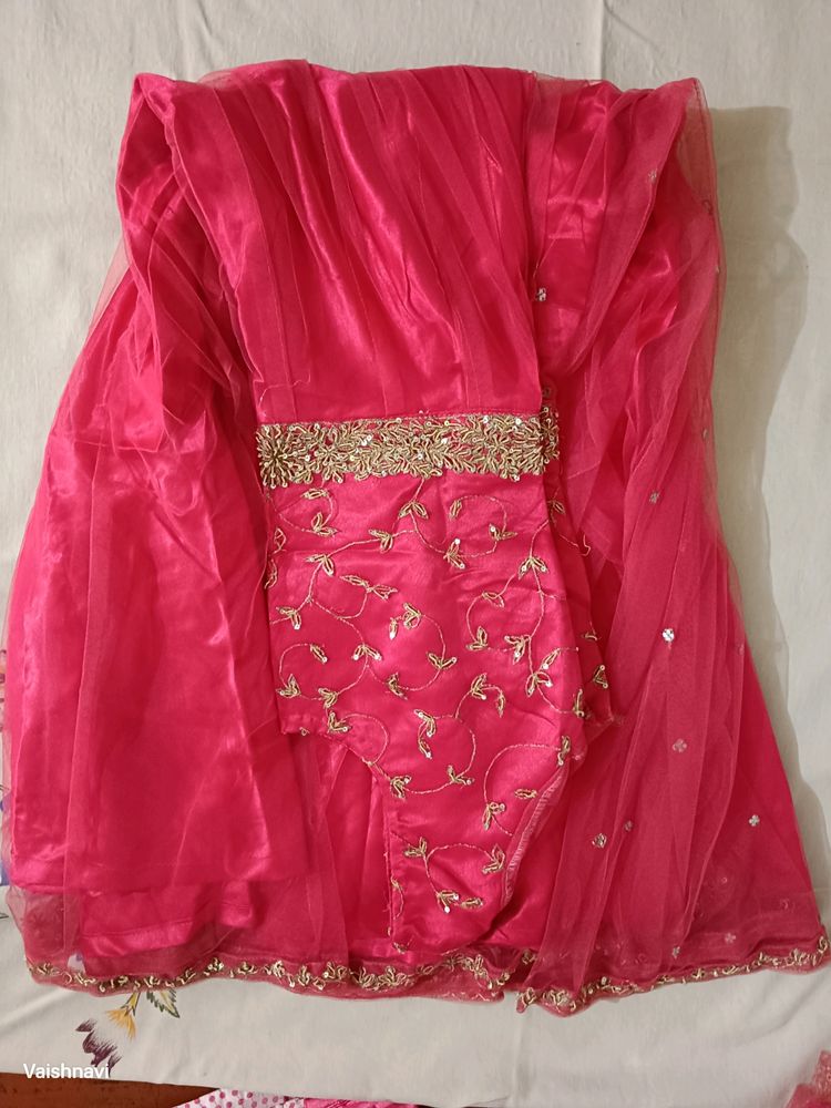 Pink Anarkali Suit