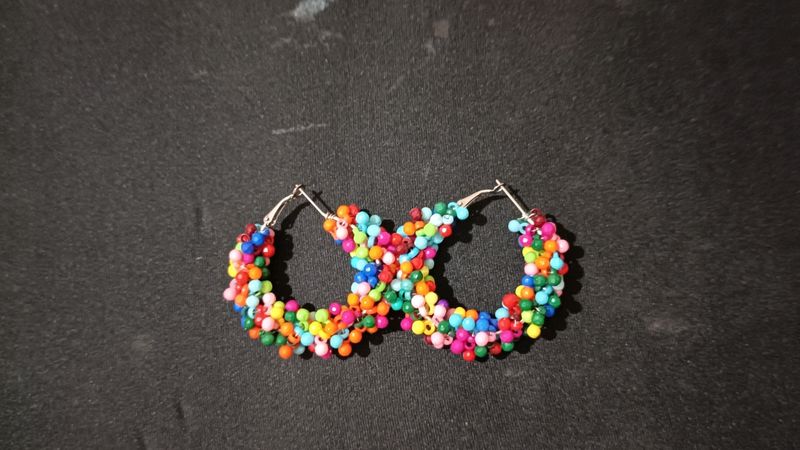 Multi Colour Hoops