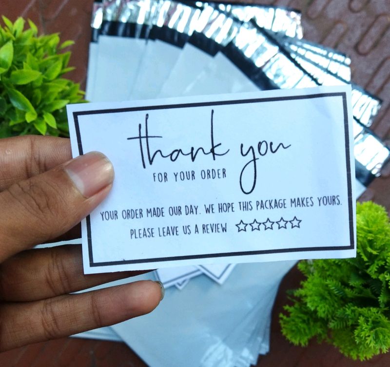 25 Thank You Cards For Online Selling