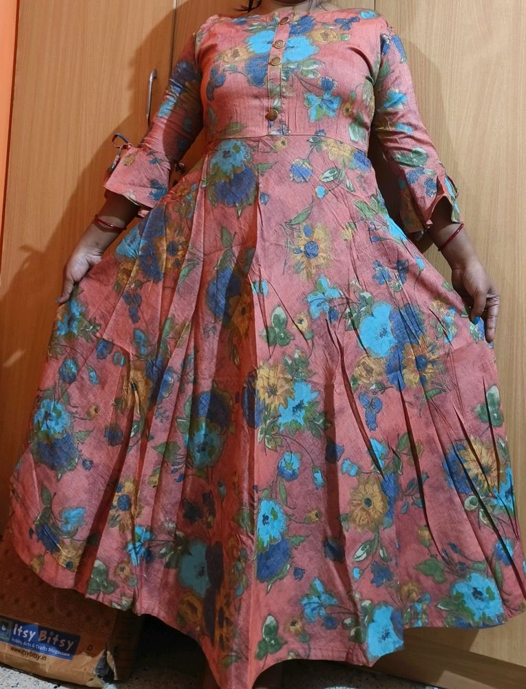 Long Gown Multicolour For Sale