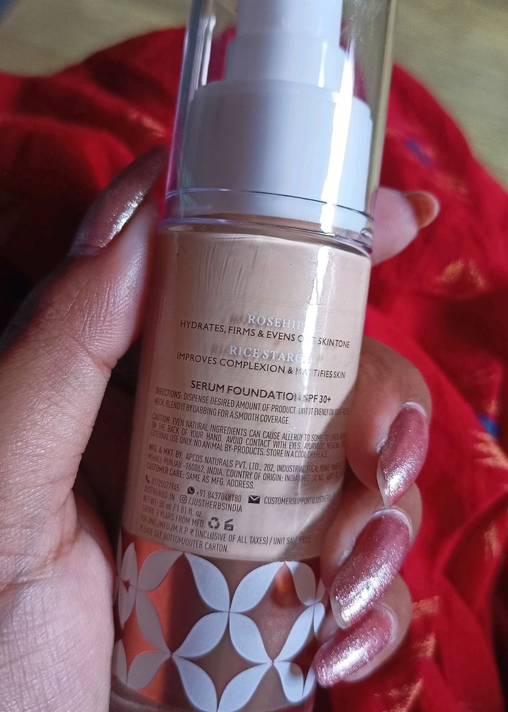 Just Herbs Serum Foundation (SPF 30+)