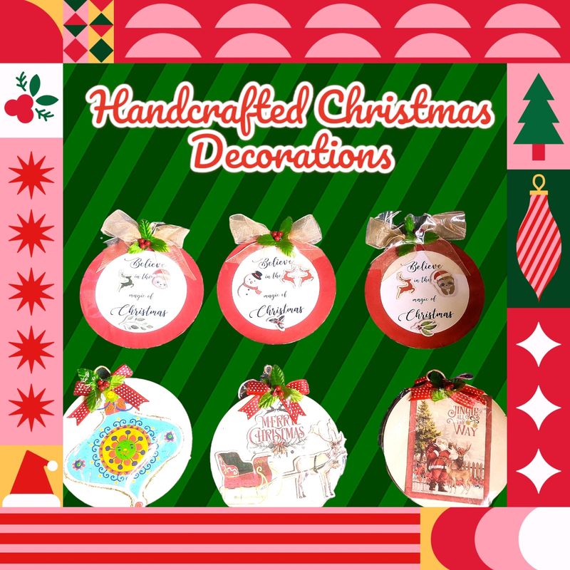 Hand Crafted Christmas Decorations