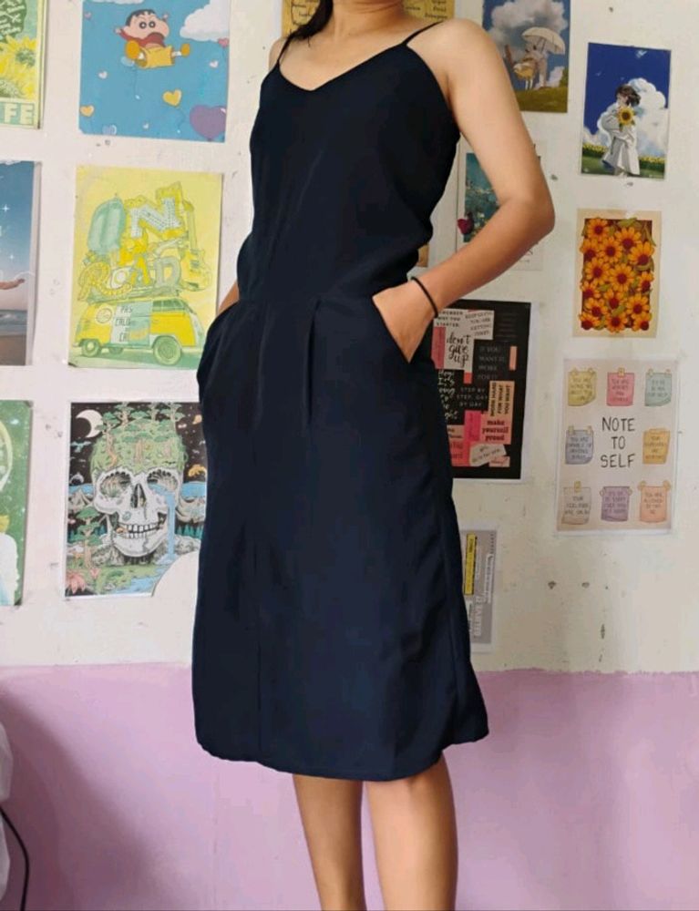 Navy Blue Dress