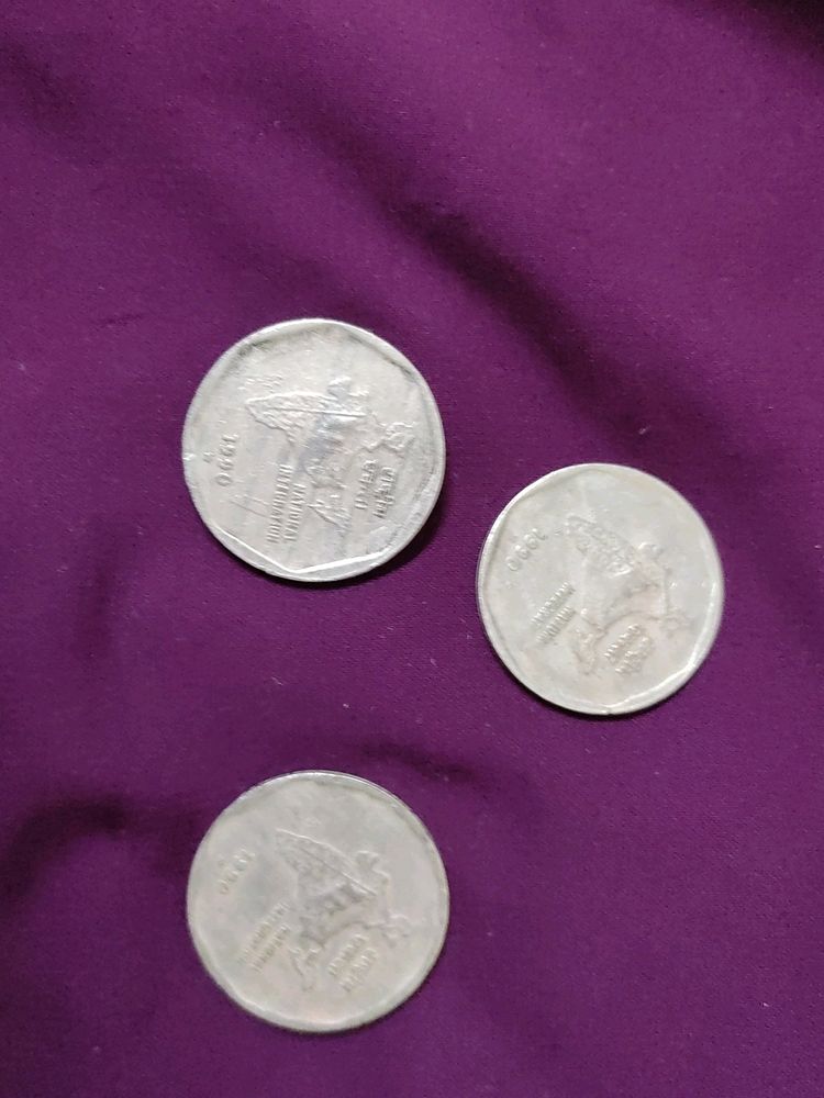 Old 2rs Coins - 3