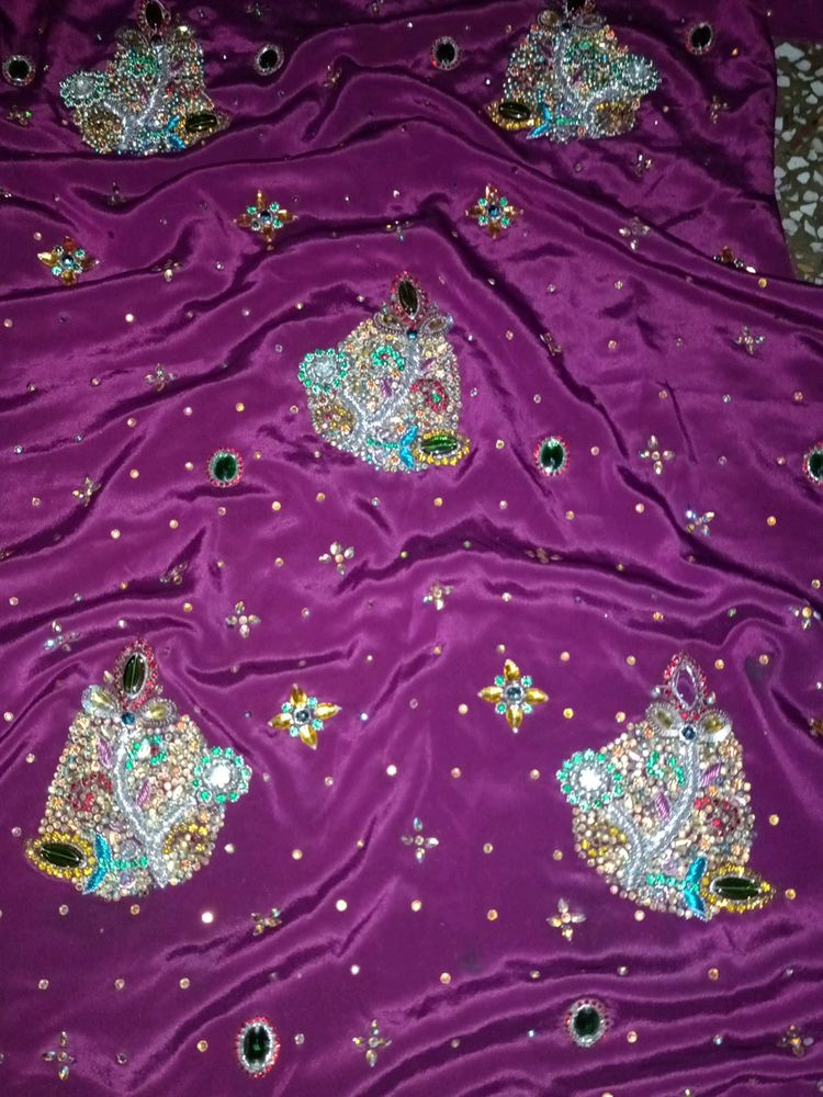 Silk Suit Set With Dupatta