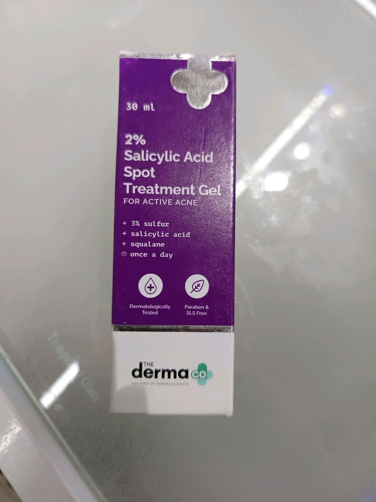 THE DERMA CO 2% SALICYLIC ACID ACNE TREATMENT GEL