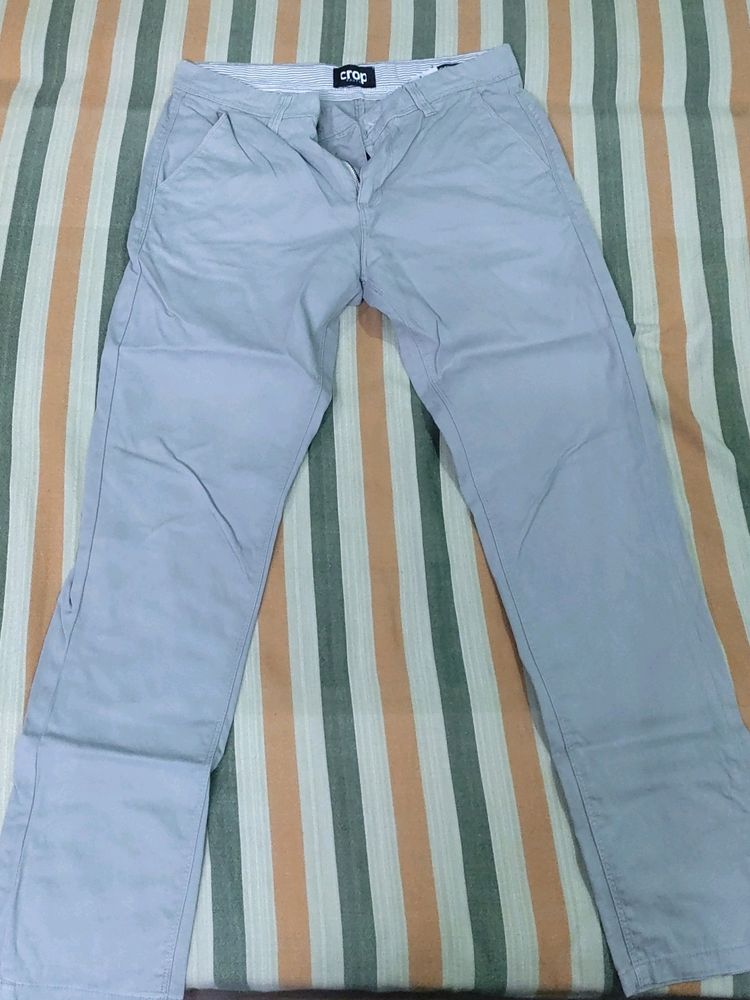 Gray Chinos