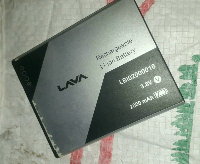 Lava mobile Battery