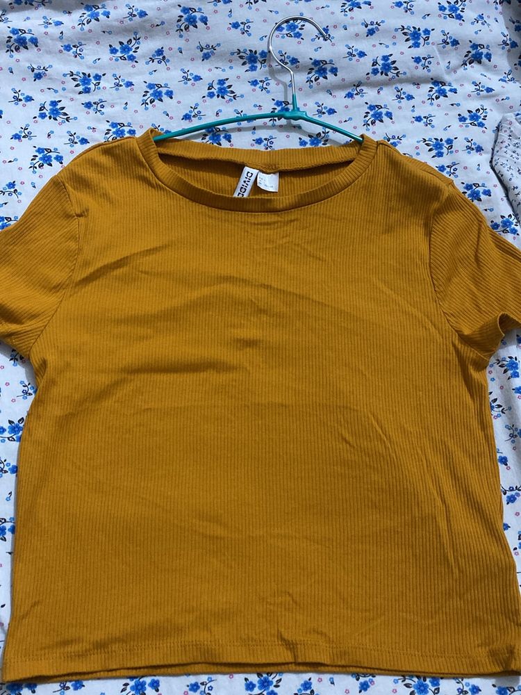 Mustard H & M Top