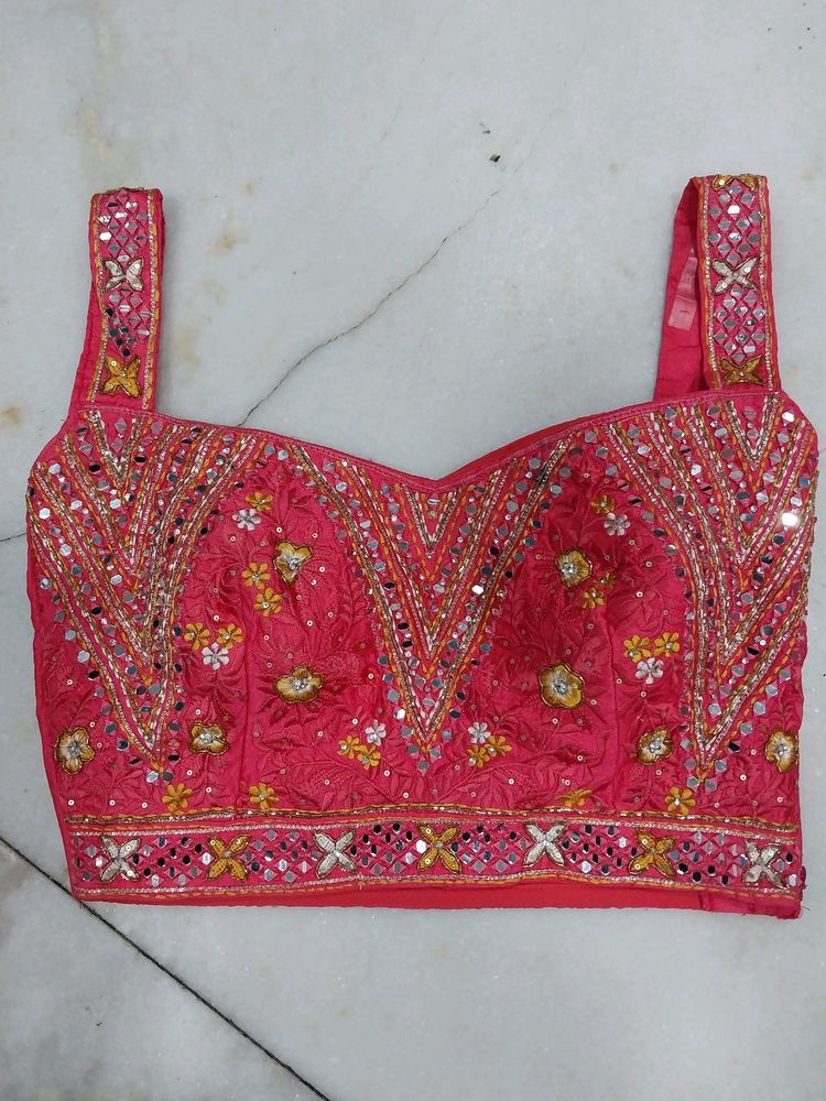 Pink Choli