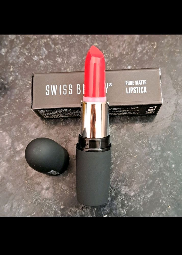 Swiss Beauty Pure Matte Lipstick ( 223 💄) Velvet