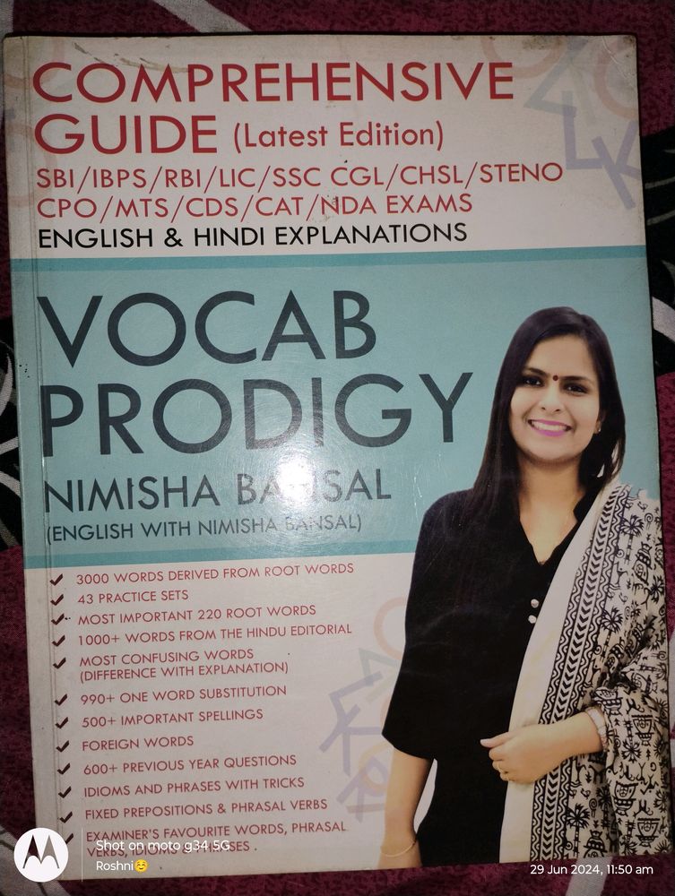 VOCAB PRODIGY NIMISHA BANSAL