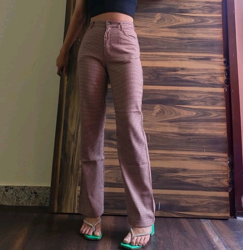 Formal Strip Pants